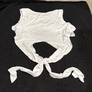 Fabletics White Crop Top